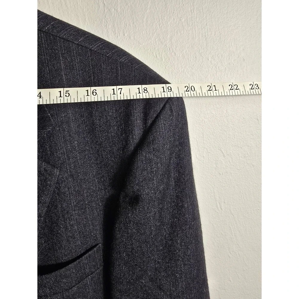 Oscar de la Renta Menswear Suit Blazer‎ Pinstripe Wool Blend - See description